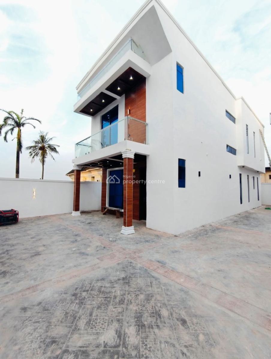 Exquisite 4 Bedroom Fully Detached Duplexes + Bq in Serene Estate, Fagba, Agege, Lagos, Detached Duplex for Sale