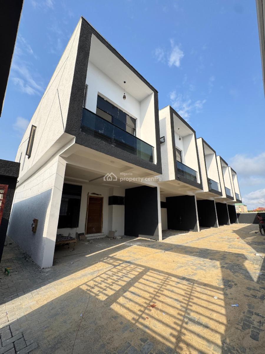 Affordable 4  Bedroom Terrace Duplex  in a Well Secured Location, Ikota, Lekki, Lagos, Terraced Duplex for Sale