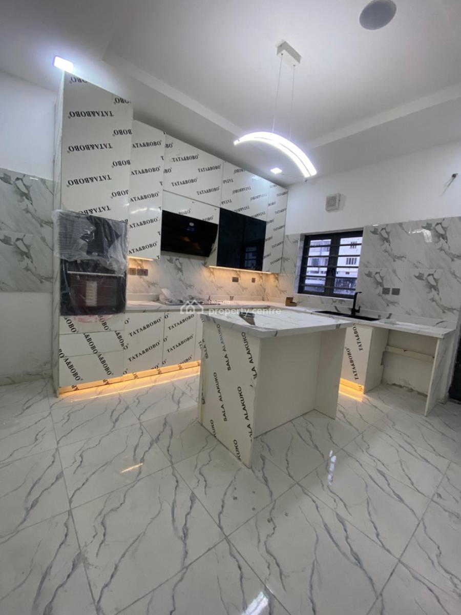 4 Bedroom Semi Detached Duplex with Room Bq, Ikate, Lekki, Lagos, Semi-detached Duplex for Sale