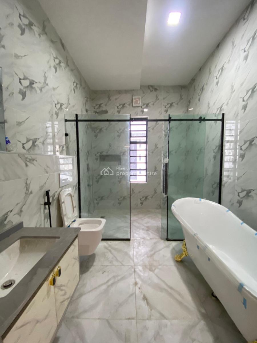 4 Bedroom Semi Detached Duplex with Room Bq, Ikate, Lekki, Lagos, Semi-detached Duplex for Sale