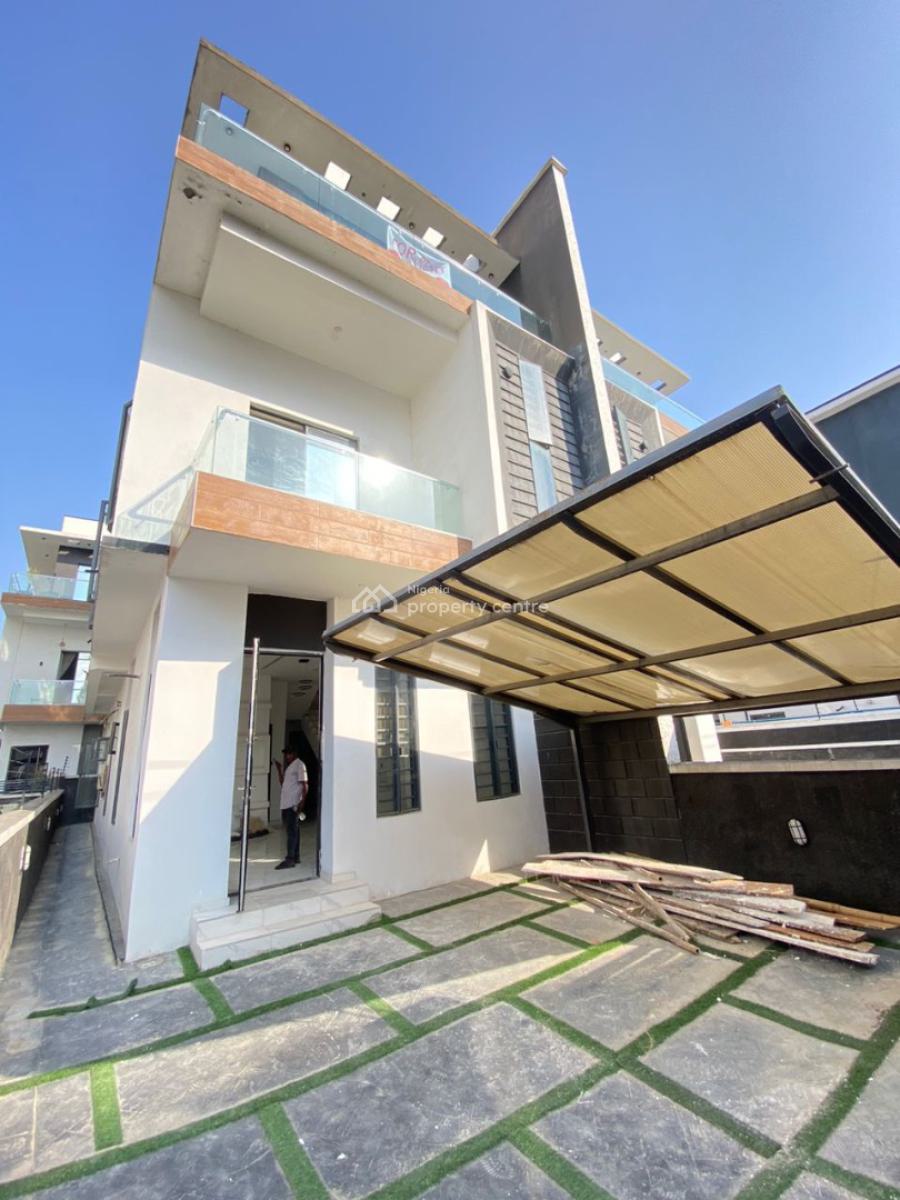 Fully Serviced 4 Bedroom Semidetached Duplex with Bq, Off Freedom Way, Lekki Phase 1, Lekki, Lagos, Semi-detached Duplex for Rent