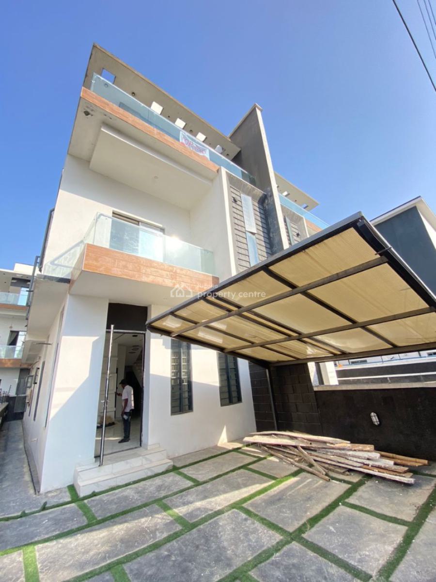 Fully Serviced 4 Bedroom Semidetached Duplex with Bq, Off Freedom Way, Lekki Phase 1, Lekki, Lagos, Semi-detached Duplex for Rent