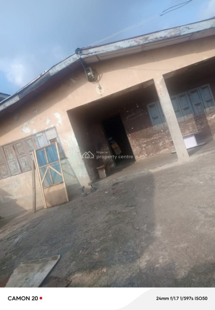 a Full Plot of Land with a Demolishable Building, Via Kayode, Ogba, Ikeja, Lagos, Mixed-use Land for Sale