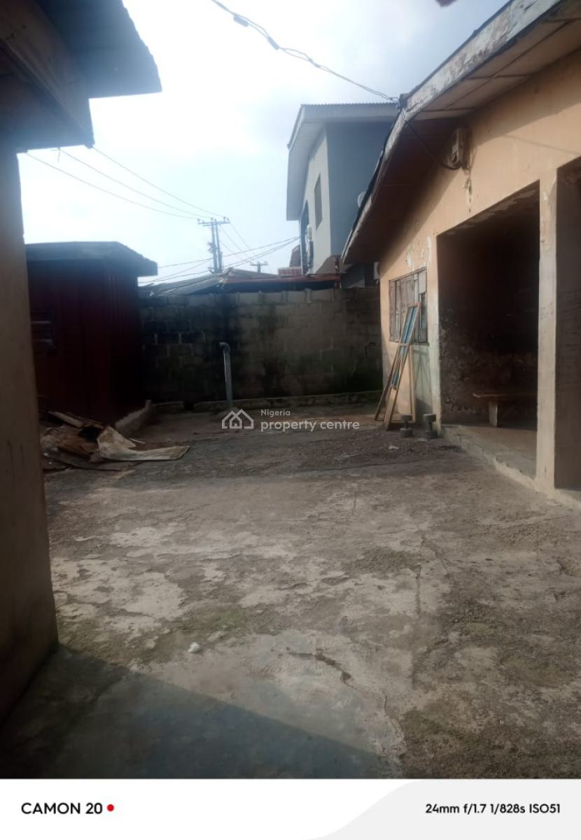a Full Plot of Land with a Demolishable Building, Via Kayode, Ogba, Ikeja, Lagos, Mixed-use Land for Sale