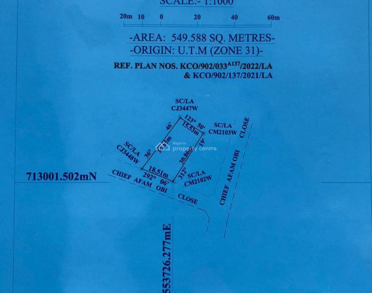 Land Measuring 549.588 Sqm, Lekki Phase 1, Lekki, Lagos, Land Joint Venture