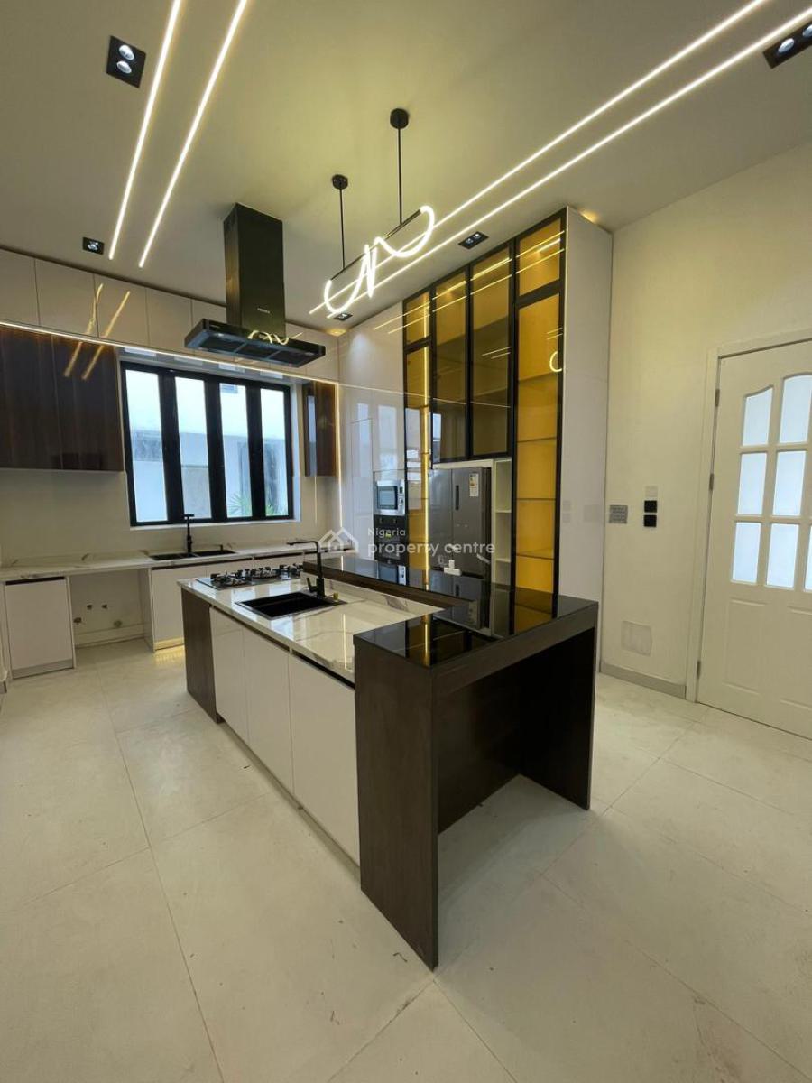 5 Bedroom Fully Detached Duplex with Pool, Open Cinema, & Roof Terrace, Osapa London, Lekki, Lagos, Detached Duplex for Sale