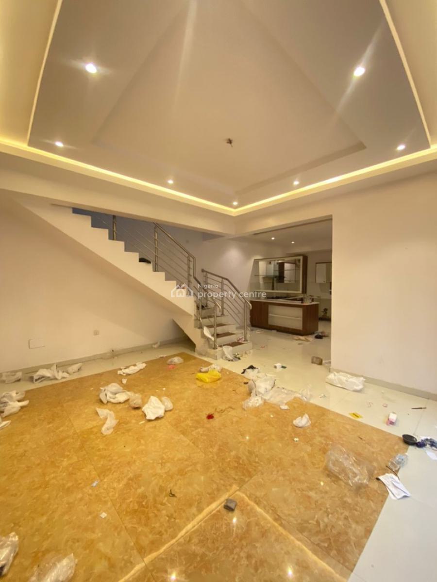 Spacious 3 Semidetached Duplex with Bq in a Good Location, Off Freedom Way, Lekki Phase 1, Lekki, Lagos, Semi-detached Duplex for Rent