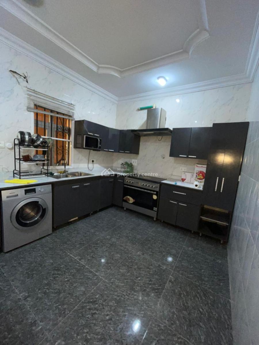 a Spacious and Fully Furnished 4bedroom Semi Detached Duplex, Chevron, Lekki, Lagos, Semi-detached Duplex for Rent