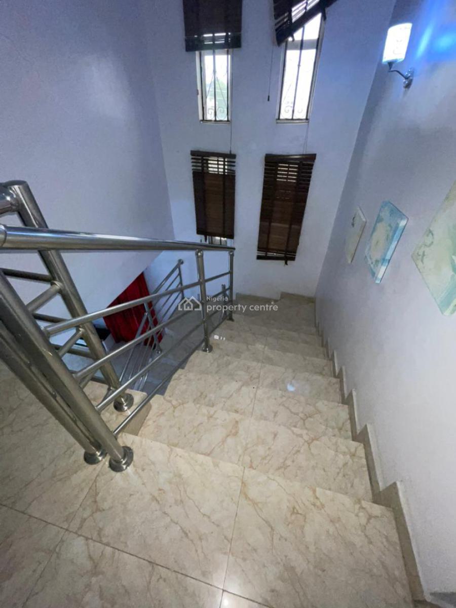 a Spacious and Fully Furnished 4bedroom Semi Detached Duplex, Chevron, Lekki, Lagos, Semi-detached Duplex for Rent