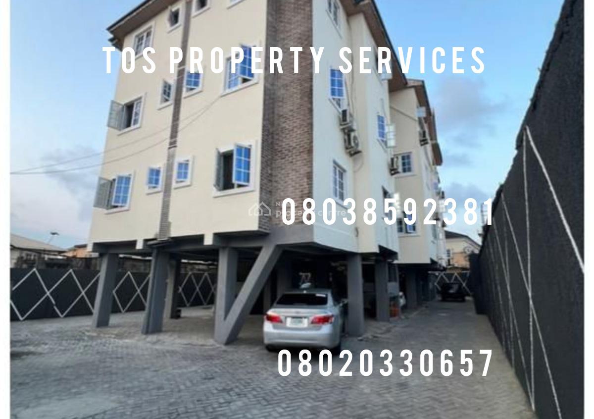 Nice 2 Bedroom Flat in an Estate 24 Hours Power, in an Estate @ New Road/spg, Igbo Efon, Lekki, Lagos, Flat / Apartment for Rent