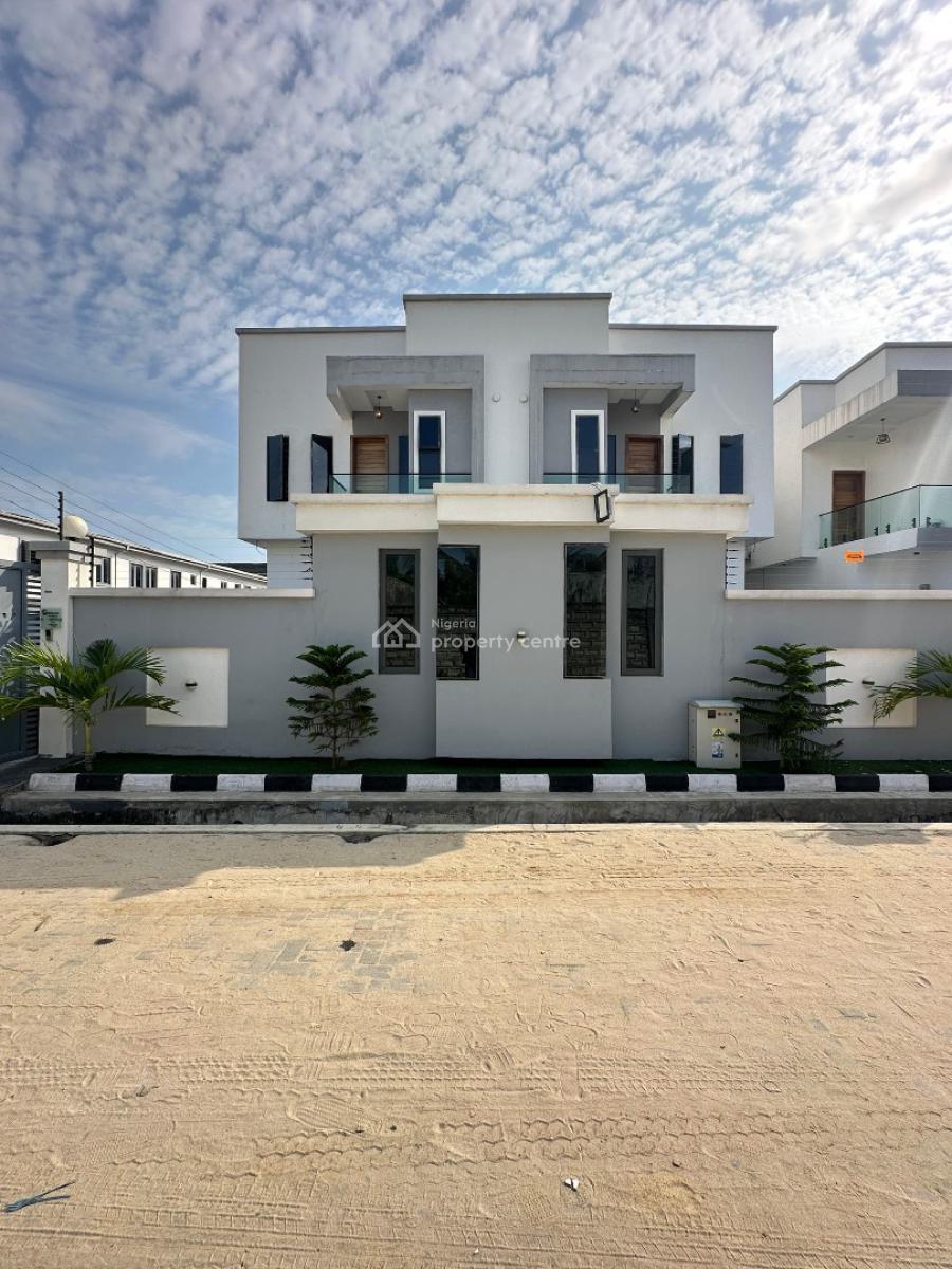 Very Spacious, Newly Built 4 Bedroom Semi Detached Duplex with Bq, Chevron Toll Gate, Orchid Road, Lekki, Lagos, Semi-detached Duplex for Rent