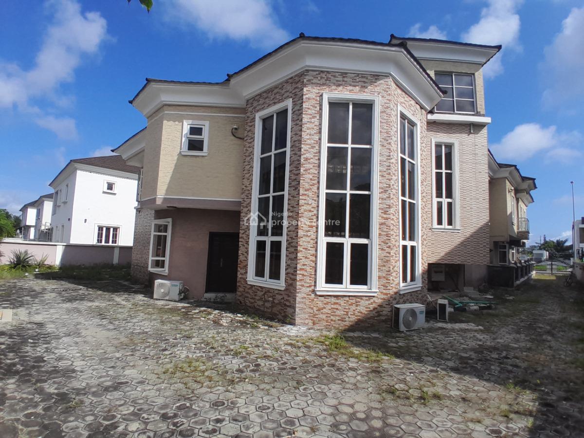 5 Bedroom Semi-detached Duplex with Bq, Royal Gardens Estate, Facing Lekki - Epe Epressway, Ajah, Lekki, Lagos, Semi-detached Duplex for Rent