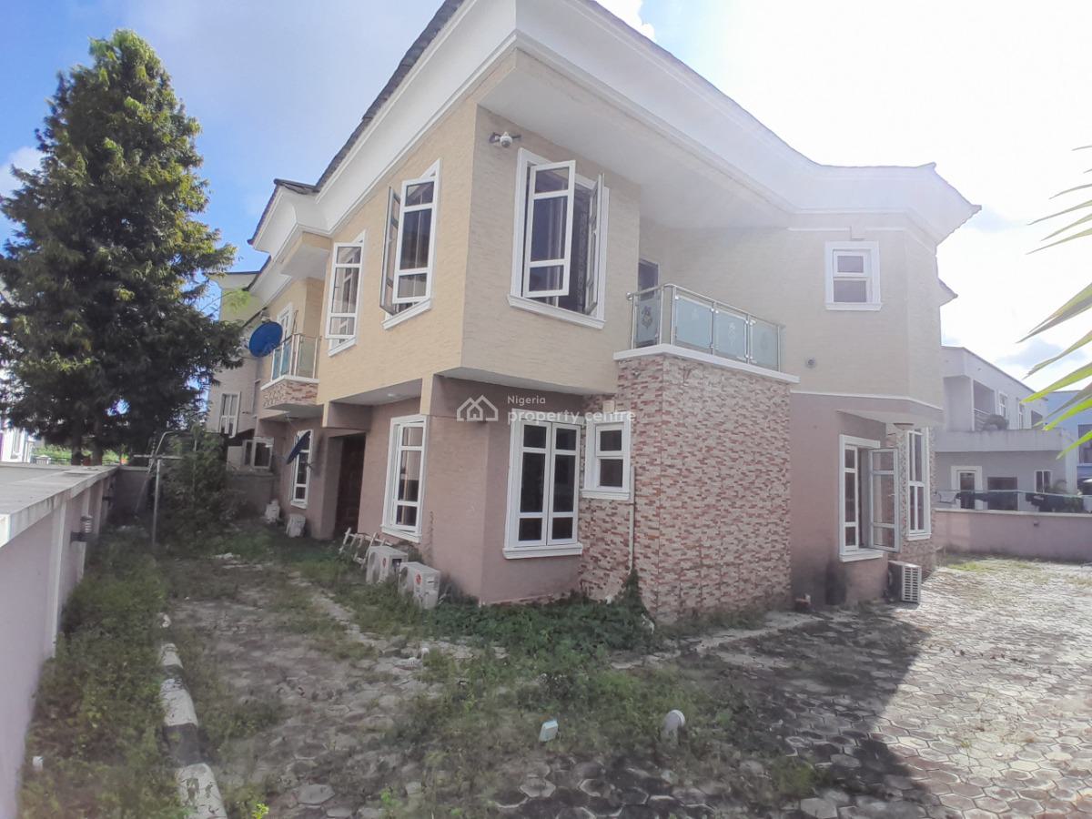 5 Bedroom Semi-detached Duplex with Bq, Royal Gardens Estate, Facing Lekki - Epe Epressway, Ajah, Lekki, Lagos, Semi-detached Duplex for Rent