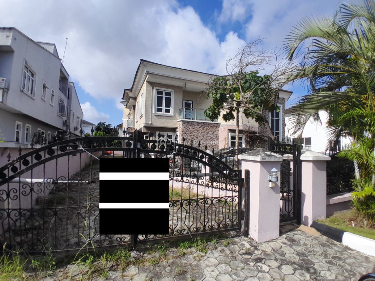 5 Bedroom Semi-detached Duplex with Bq, Royal Gardens Estate, Facing Lekki - Epe Epressway, Ajah, Lekki, Lagos, Semi-detached Duplex for Rent