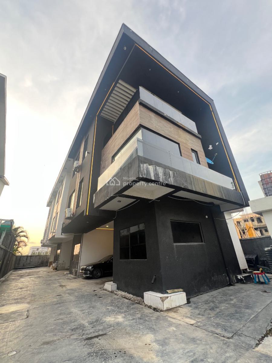 Aesthetically Built 4 Bedroom Terrace Duplex, Ikate, Lekki, Lagos, Terraced Duplex for Rent