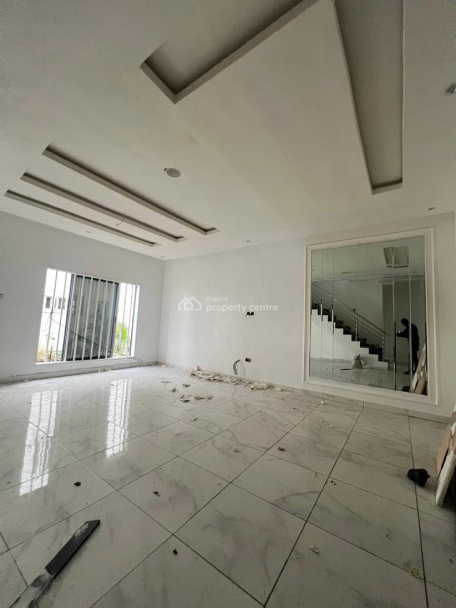 Aesthetically Built 4 Bedroom Terrace Duplex with Bq, Ikate, Lekki, Lagos, Terraced Duplex for Rent