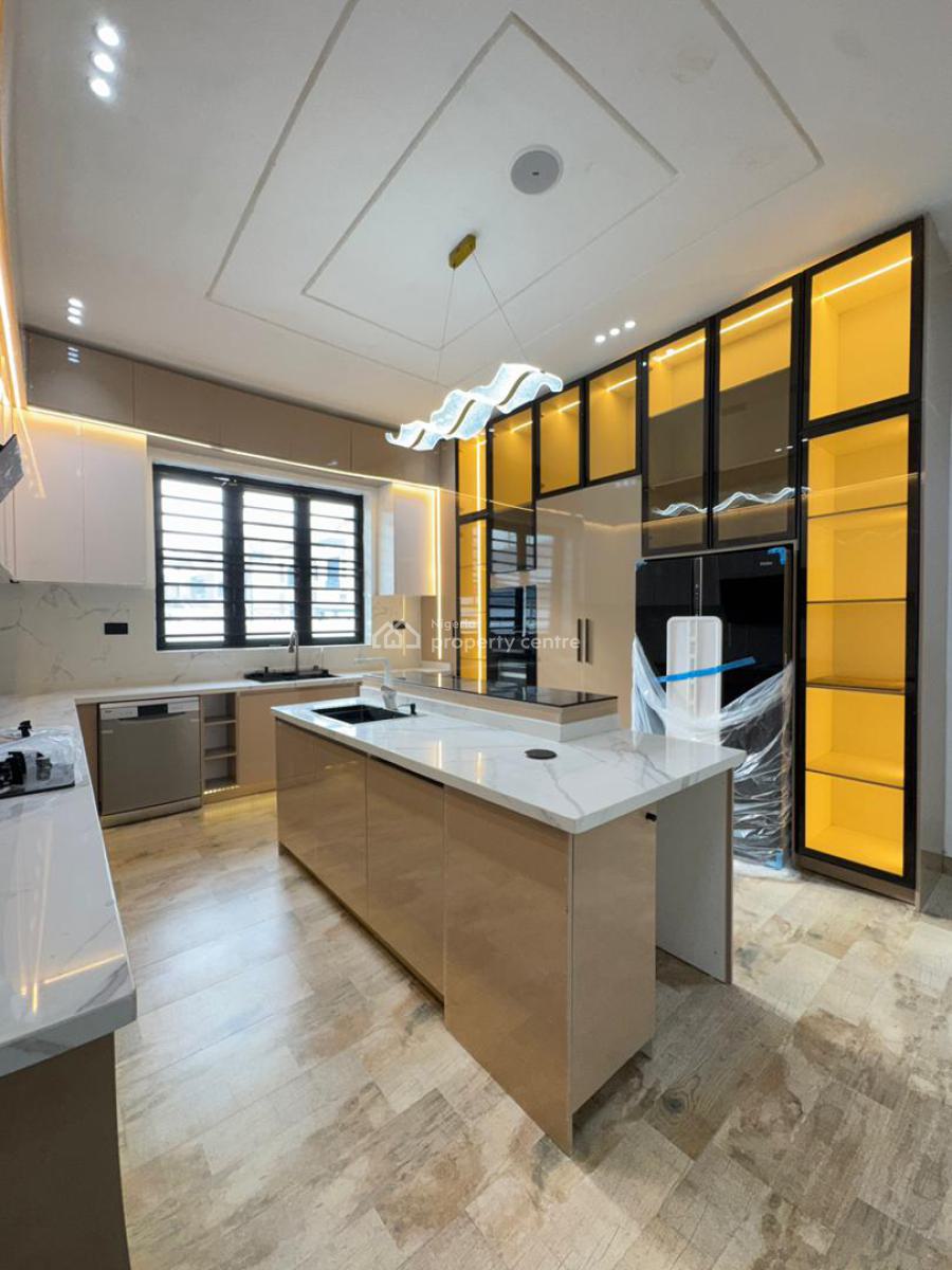 Beautiful 5 Bedroom Duplex with a Pool, Bq, Cinema, Ikota, Lekki, Lagos, House for Sale