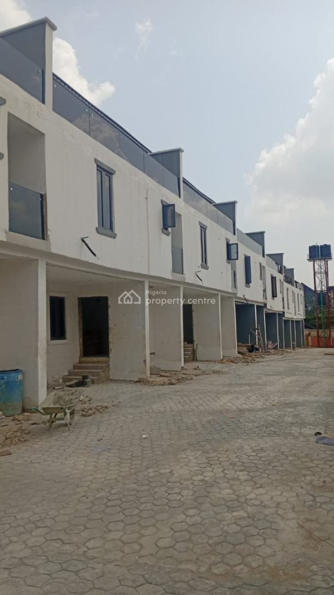 4 Bedroom Terrace Duplex with Bq + Penthouse, 5 Mins Drive to Alausa Secretarial, Ikeja, Ojodu, Lagos, Terraced Duplex for Sale