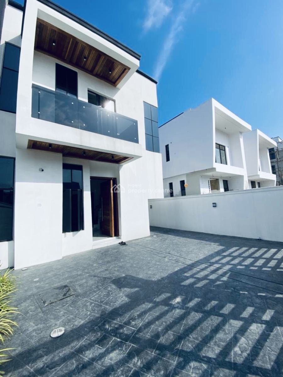 Bran New 5 Bedrooms Detached Duplex with Bq, Chevron Lekki, Lekki Phase 2, Lekki, Lagos, Detached Duplex for Rent
