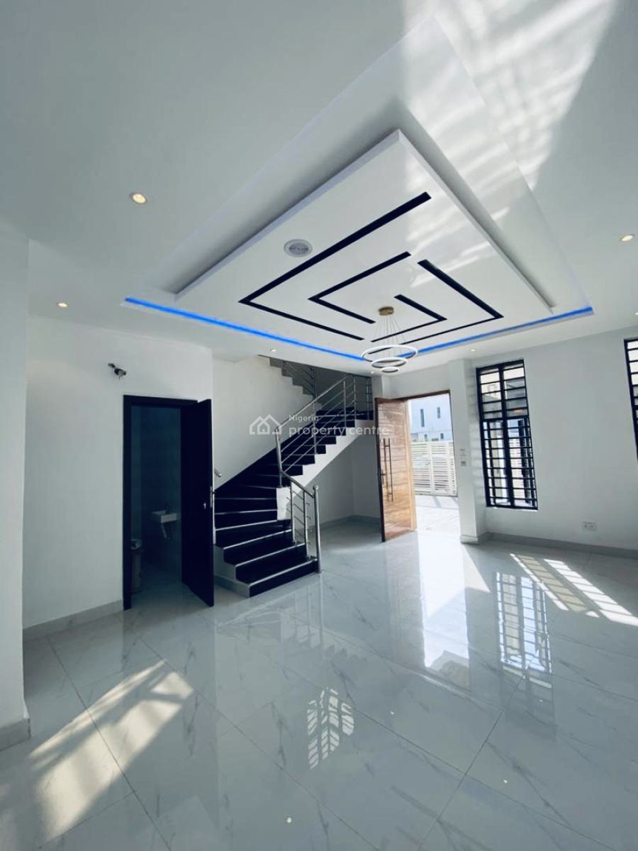 Bran New 5 Bedrooms Detached Duplex with Bq, Chevron Lekki, Lekki Phase 2, Lekki, Lagos, Detached Duplex for Rent