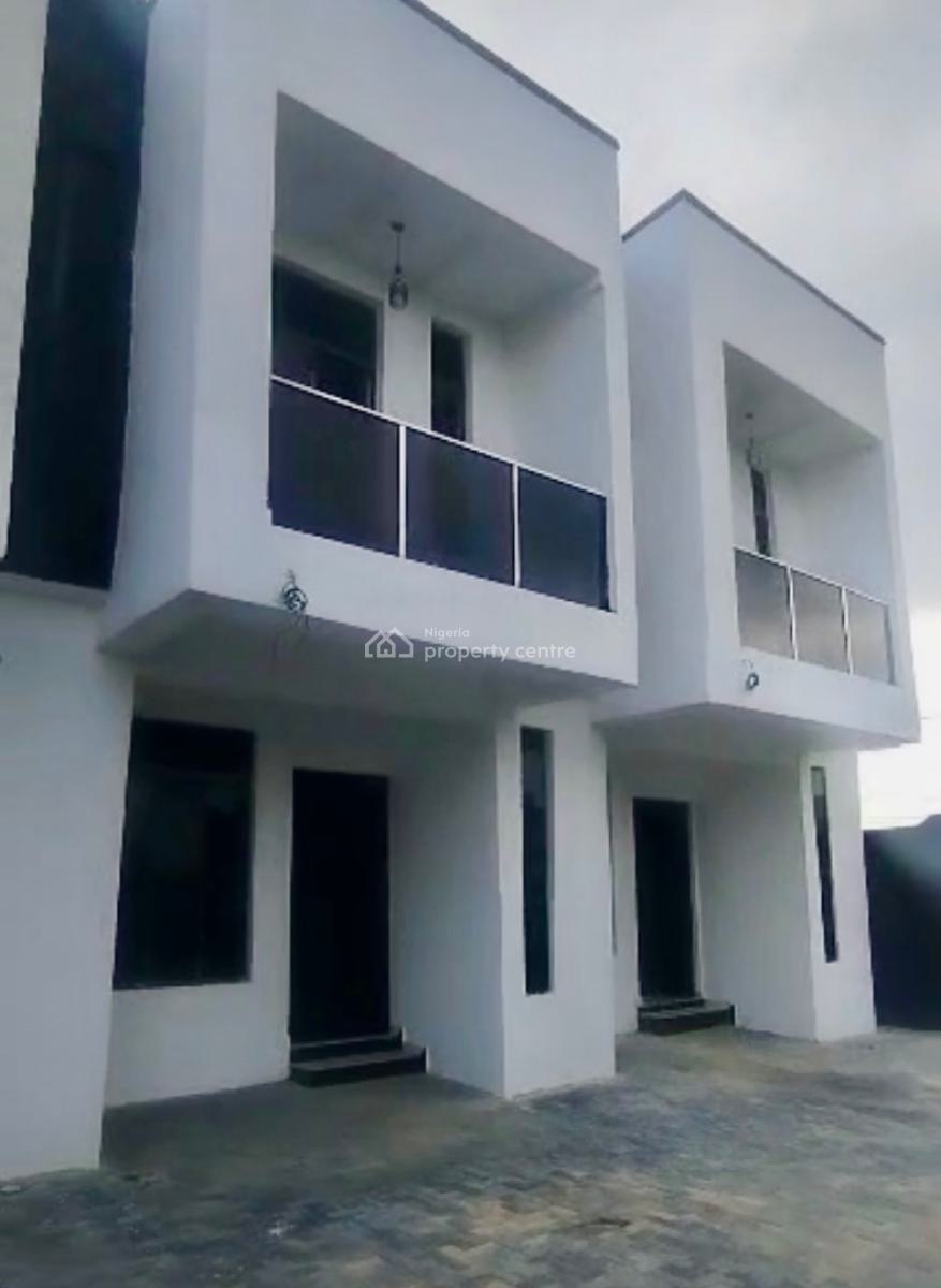 Well Built in Good Secured and Serene Estate, Ajah, Lagos, Terraced Duplex for Sale