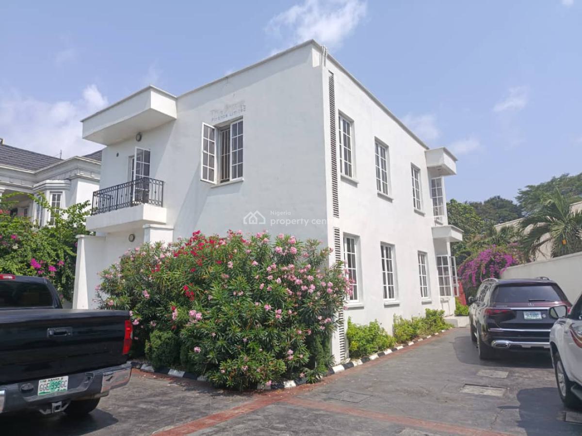 6 Bedroom Fully Detached House with 2 Rooms Bq , All Rooms Ensuite, Old Ikoyi, Ikoyi, Lagos, Detached Duplex for Rent