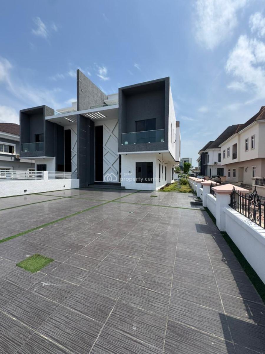 Extremely Spacious 5 Bedroom Semi Detached Duplex with Outdoor Pool, Extremely Spacious 5 Bedroom Semi Detached Duplex with Outdoor Pool, Osapa, Lekki, Lagos, Semi-detached Duplex for Sale