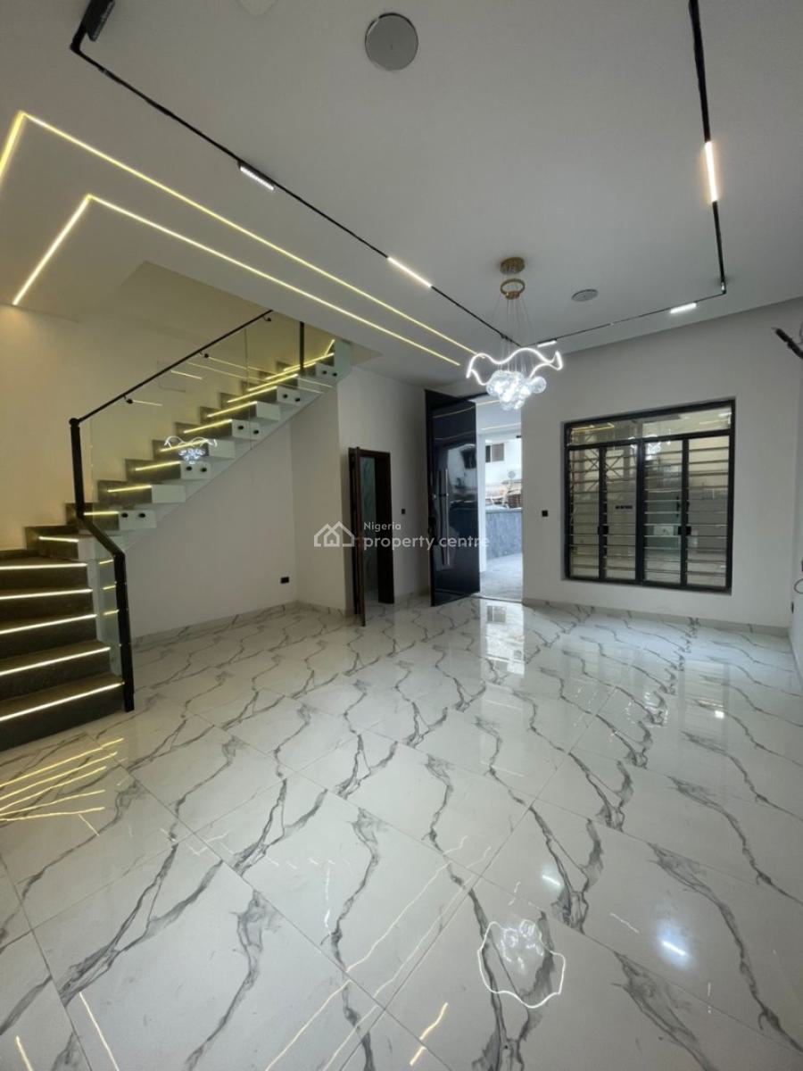 4 Bedroom Terrace Duplex with Pool and Bq, Osapa, Lekki, Lagos, Terraced Duplex for Sale