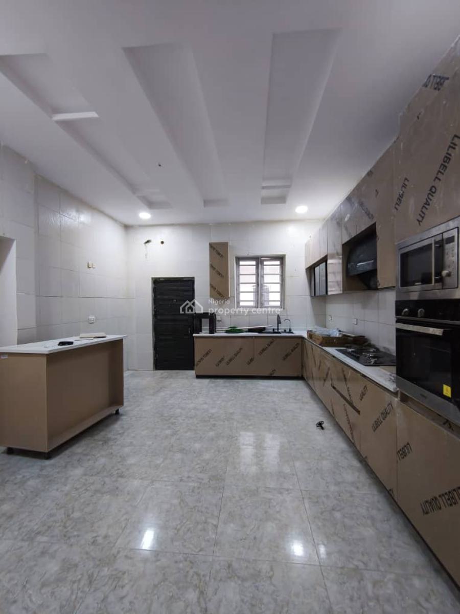 Luxury Spacious Well Remodeled Modern Type 5 Bedroom Fully Detached Pl, Chevron, Lekki Lagos, Lekki, Lagos, Detached Duplex for Rent