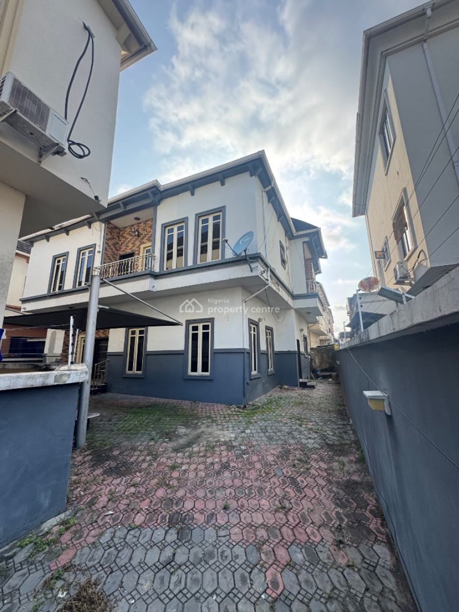 5  Bedroom Duplex with Bq Fully Detached with Bq in Chevy View, Chevy View Estate Chevron Estate, Lekki, Lagos, Detached Duplex for Sale