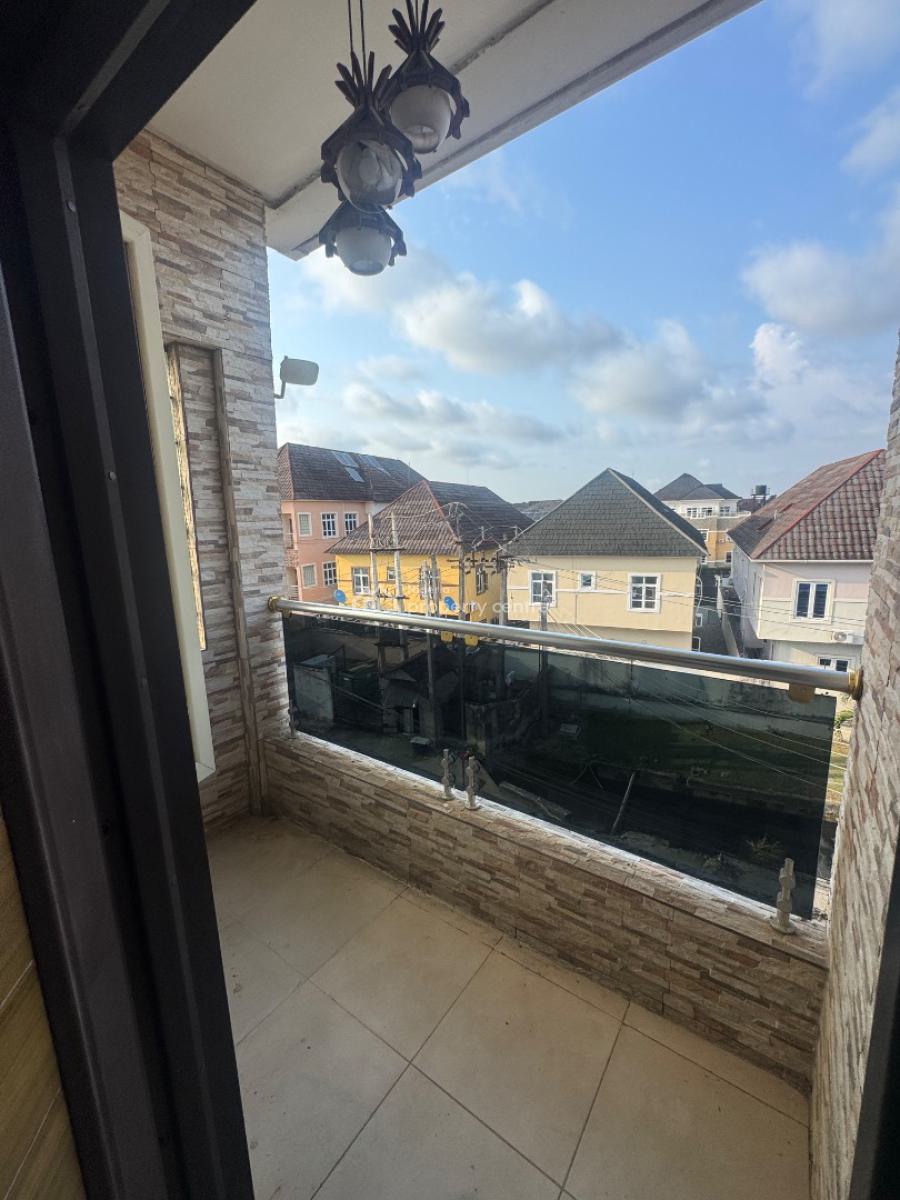 4 Bedroom Duplex Semi Detached with Bq Self Compound 2 Floor, Orchid Road Lekki, Lekki, Lagos, Detached Duplex for Rent