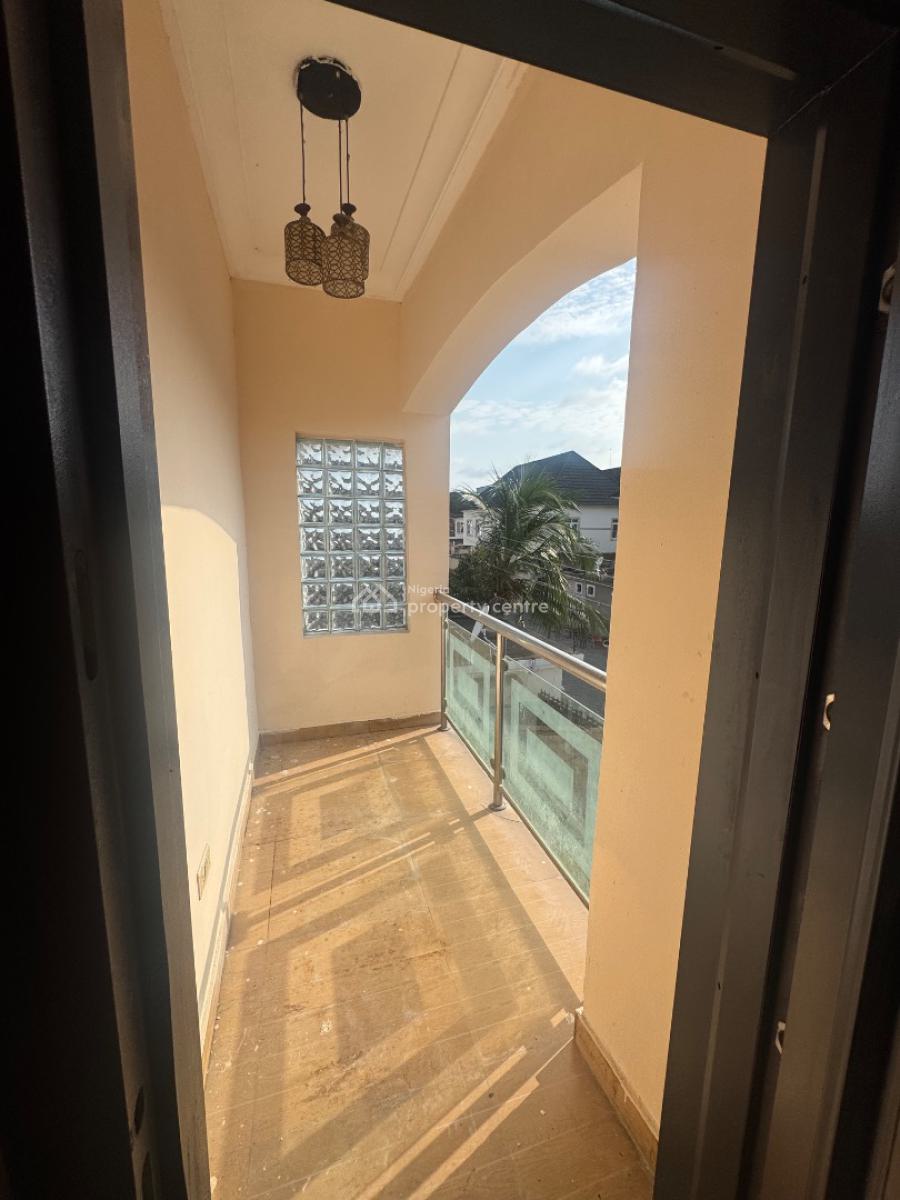 4 Bedroom Duplex Semi Detached with Bq Self Compound 2 Floor, Orchid Road Lekki, Lekki, Lagos, Detached Duplex for Rent