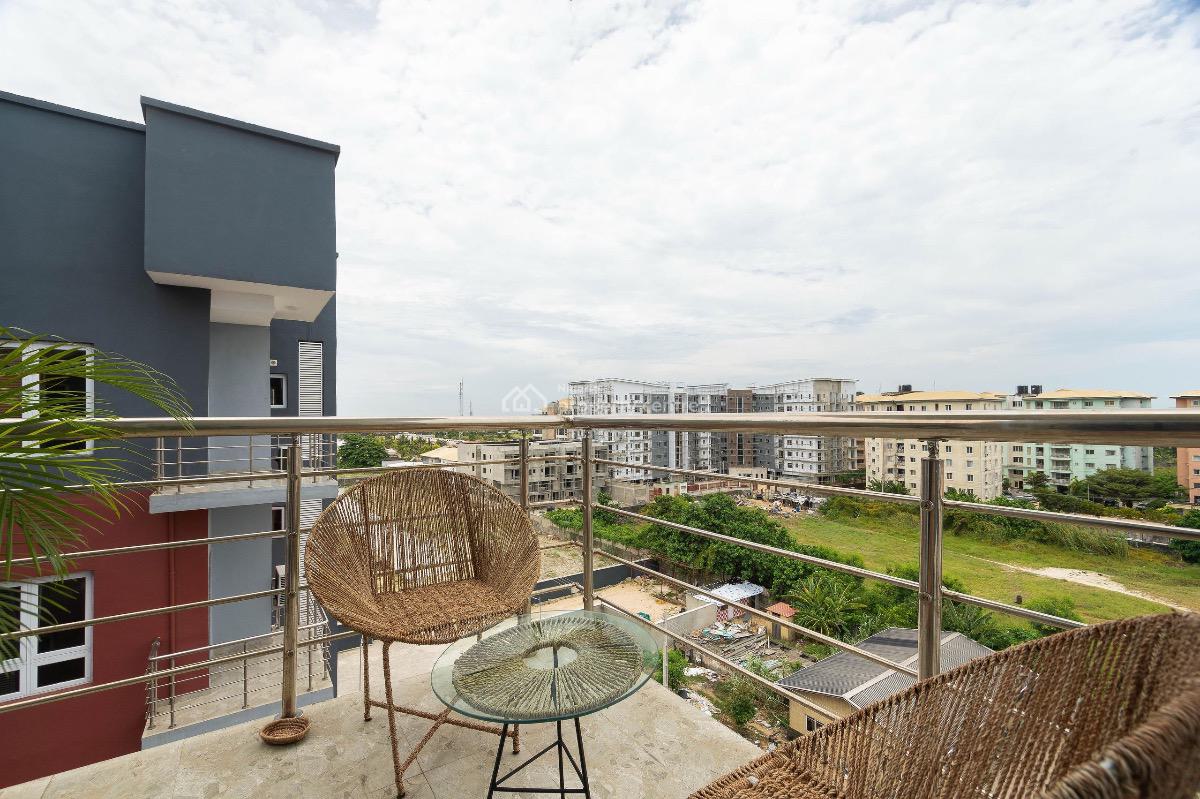 3bedroom Apartment with City View, Ikate, Lekki, Lagos, Flat / Apartment Short Let