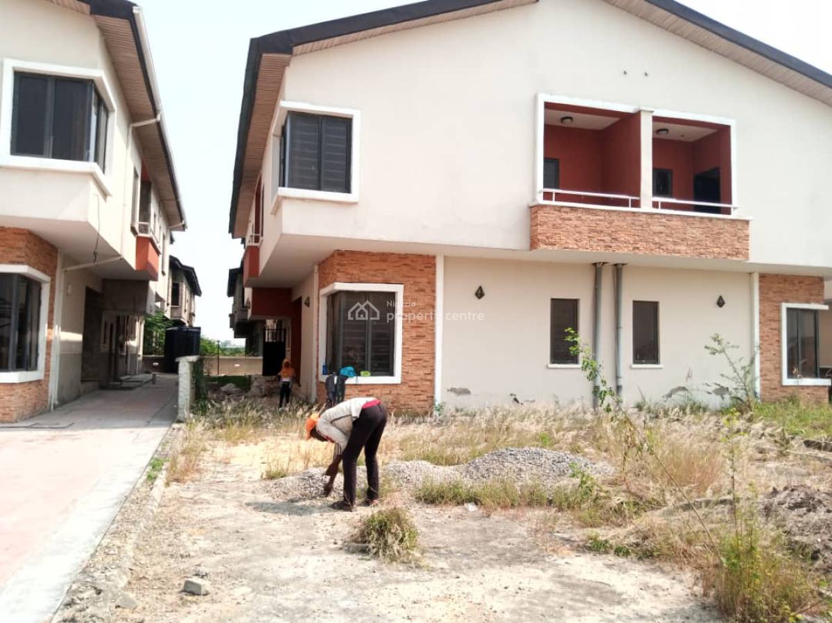 4bedroom Semi-detached House with a Room Bq, Creek Haven Estate By Harris Drive, Vgc, Lekki, Lagos, Semi-detached Duplex for Sale