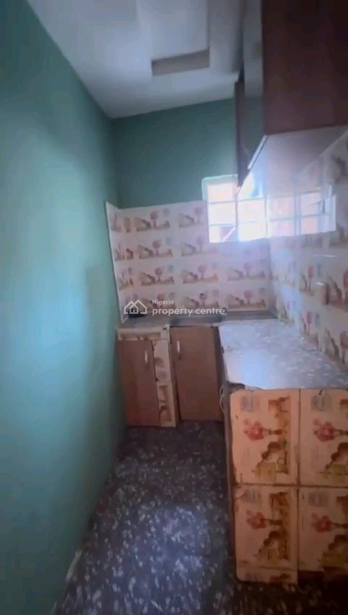 Decent Spacious Mini Upflat with 2t1b All Tilled with Spacious Kitchen, New Garage, Gbagada, Lagos, Mini Flat (room and Parlour) for Rent
