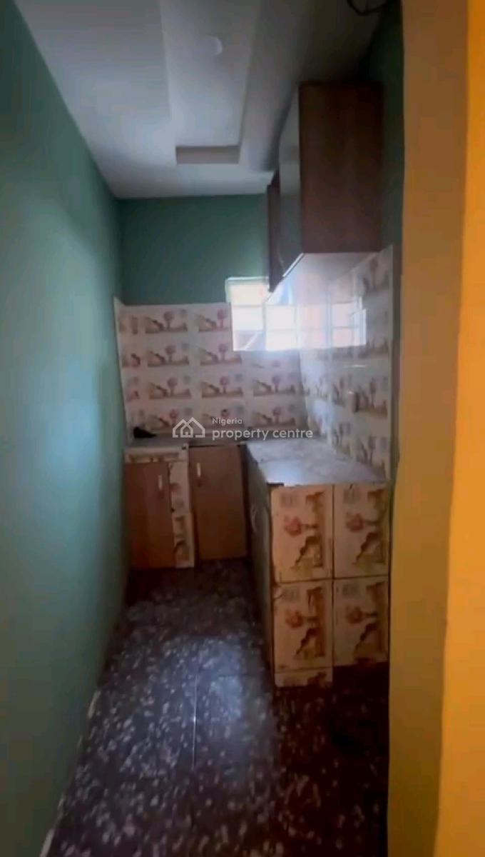 Decent Spacious Mini Upflat with 2t1b All Tilled with Spacious Kitchen, New Garage, Gbagada, Lagos, Mini Flat (room and Parlour) for Rent