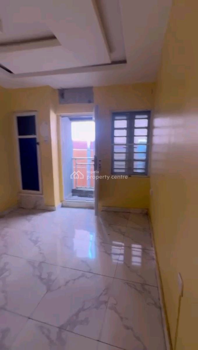 Decent Spacious Mini Upflat with 2t1b All Tilled with Spacious Kitchen, New Garage, Gbagada, Lagos, Mini Flat (room and Parlour) for Rent