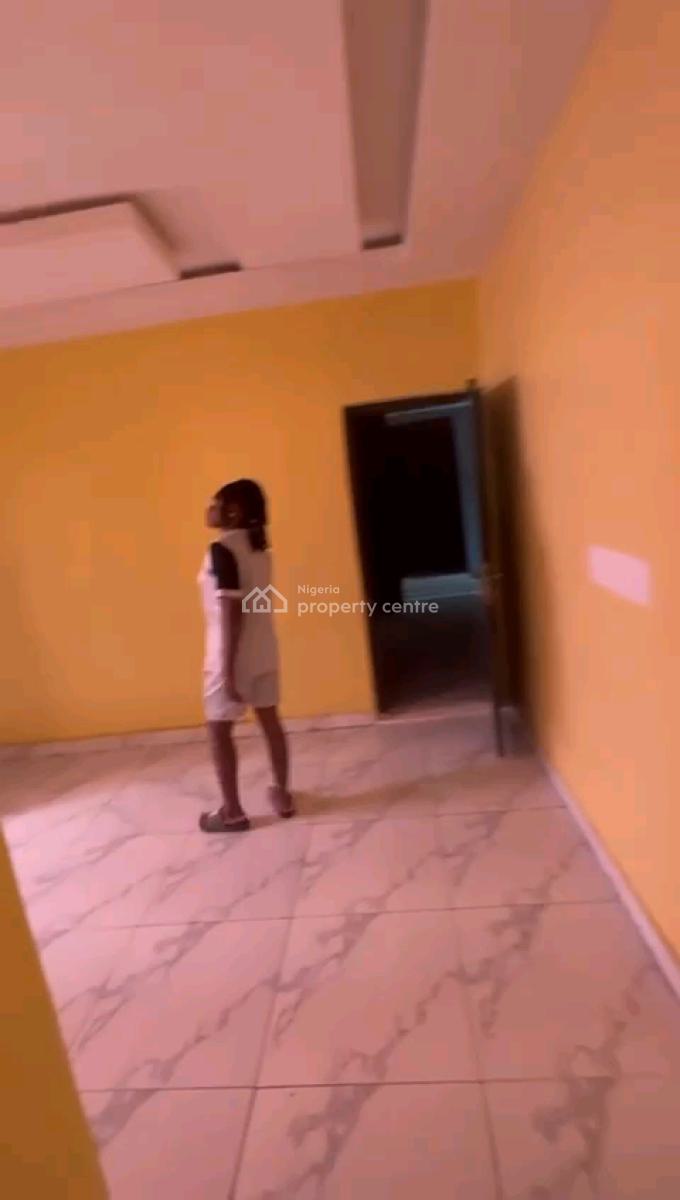 Decent Spacious Mini Upflat with 2t1b All Tilled with Spacious Kitchen, New Garage, Gbagada, Lagos, Mini Flat (room and Parlour) for Rent