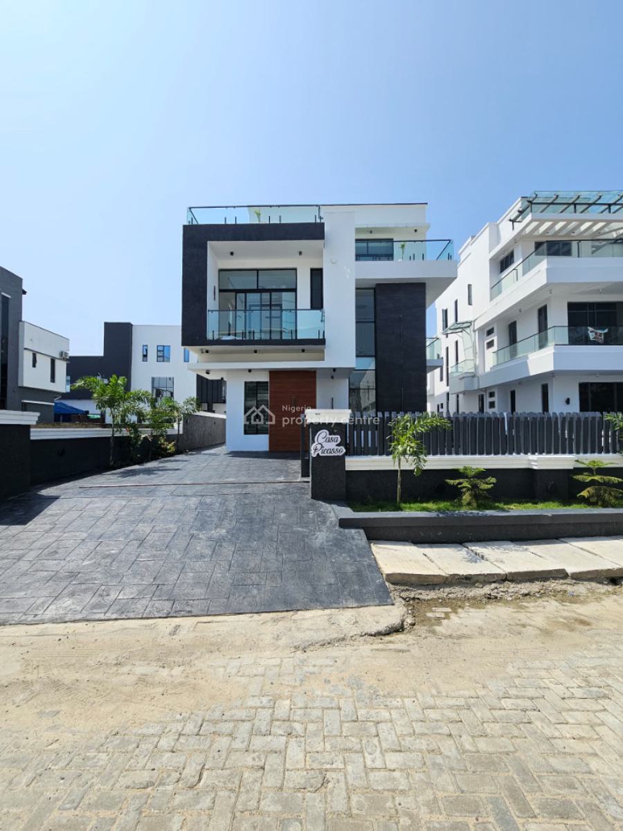 Fully Automated 5 Bedroom Triplex + Bq, County, Ikota, Lekki, Lagos, House for Sale