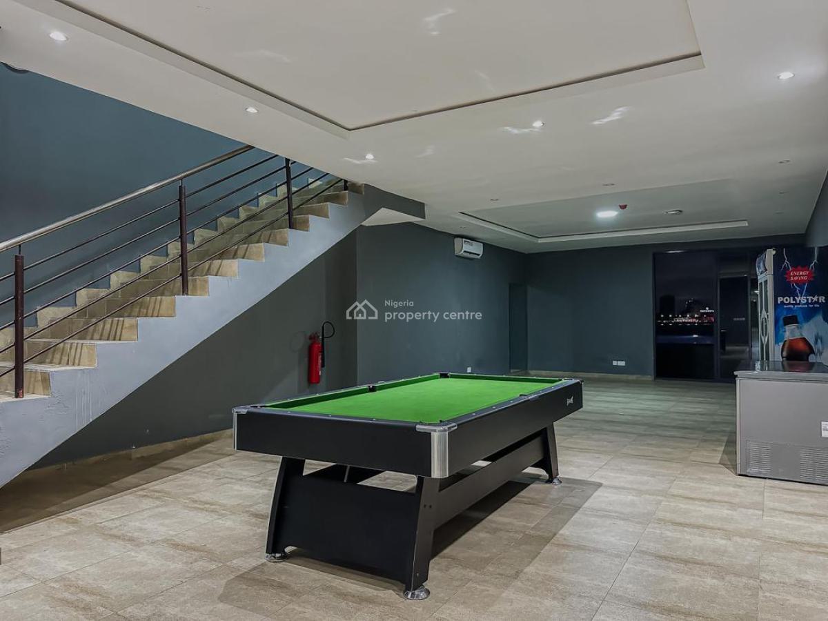 Lovely 2 Bedroom Seaview Apartment with Balconies,ps5,snooker Board,, Lekki Lagos, Lekki Phase 1, Lekki, Lagos, House Short Let