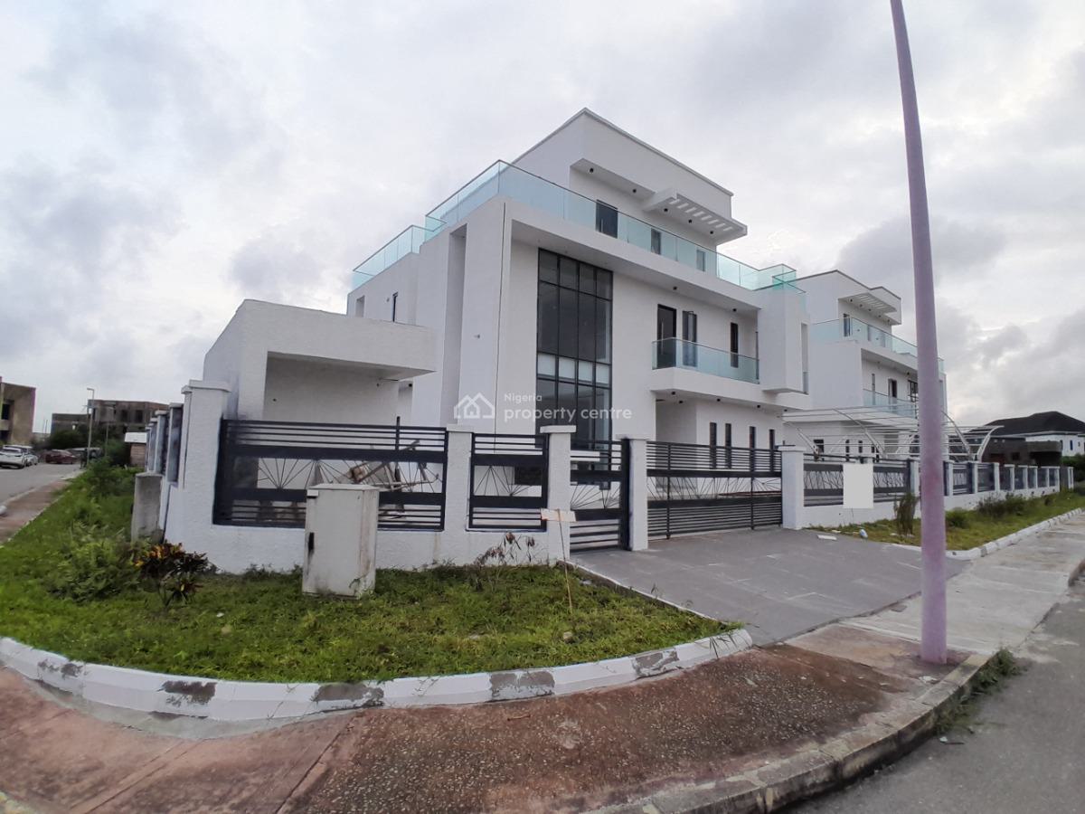 5 Bedroom Detached Duplex with Bq, Royal Gardens Estate Along Lekki - Epe Xpressway, Ajah, Lekki, Lagos, Detached Duplex for Sale