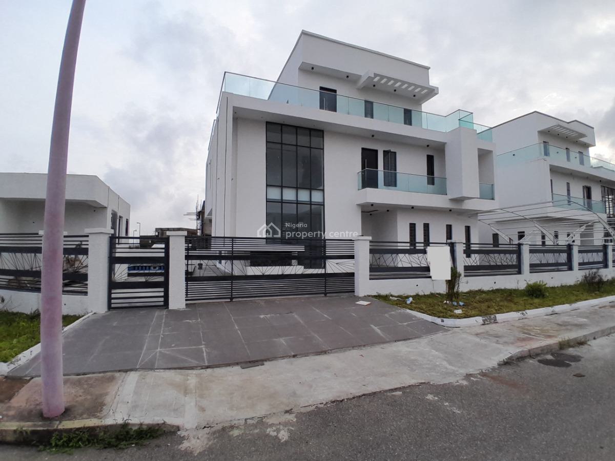 5 Bedroom Detached Duplex with Bq, Royal Gardens Estate Along Lekki - Epe Xpressway, Ajah, Lekki, Lagos, Detached Duplex for Sale