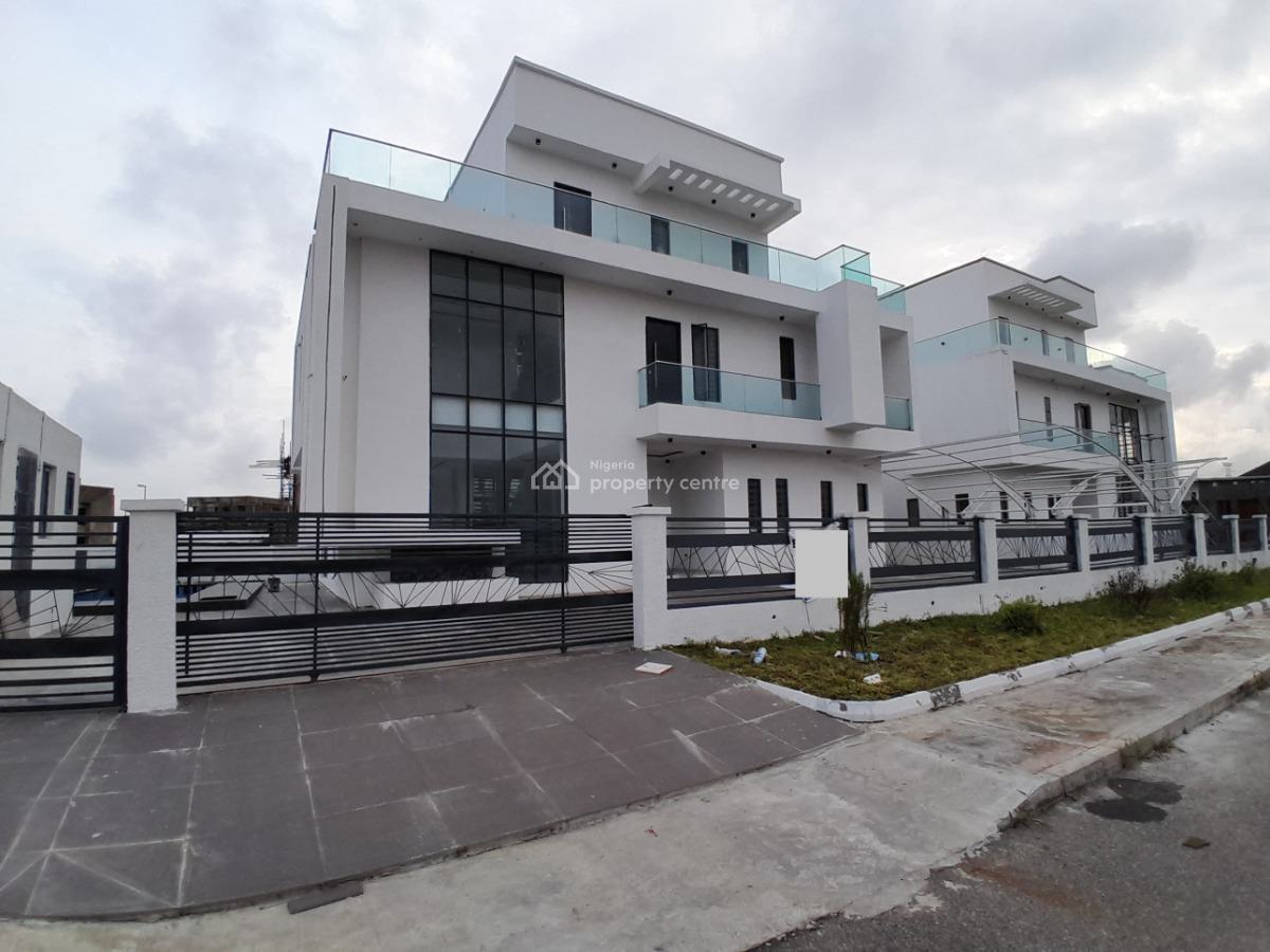 5 Bedroom Detached Duplex with Bq, Royal Gardens Estate Along Lekki - Epe Xpressway, Ajah, Lekki, Lagos, Detached Duplex for Sale