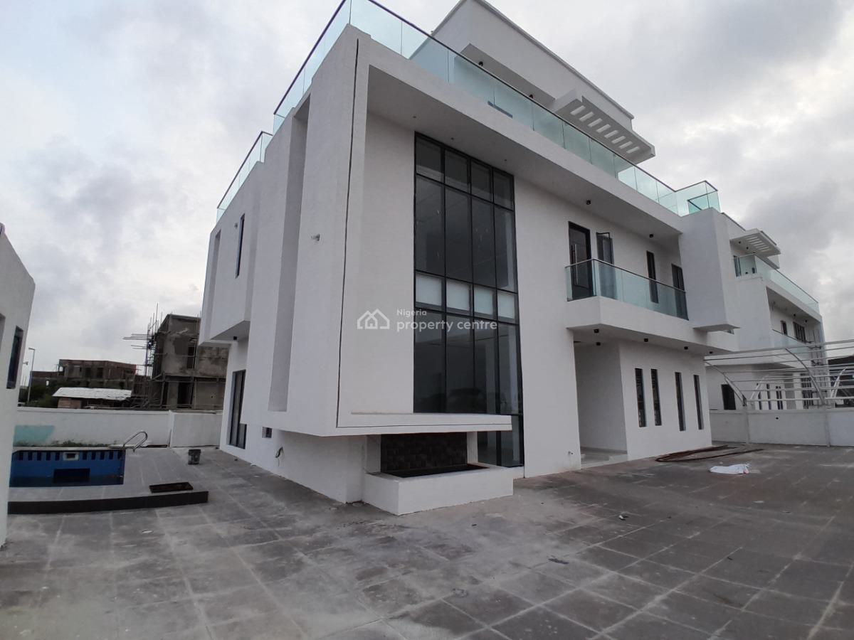 5 Bedroom Detached Duplex with Bq, Royal Gardens Estate Along Lekki - Epe Xpressway, Ajah, Lekki, Lagos, Detached Duplex for Sale