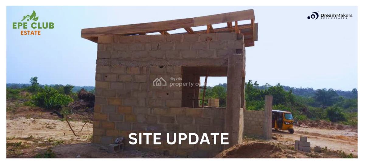 Land with Gate House and Perimeter Fencing, Epe Club Estate Located at Igboye Directly Facing The Major Road, Epe, Lagos, Residential Land for Sale