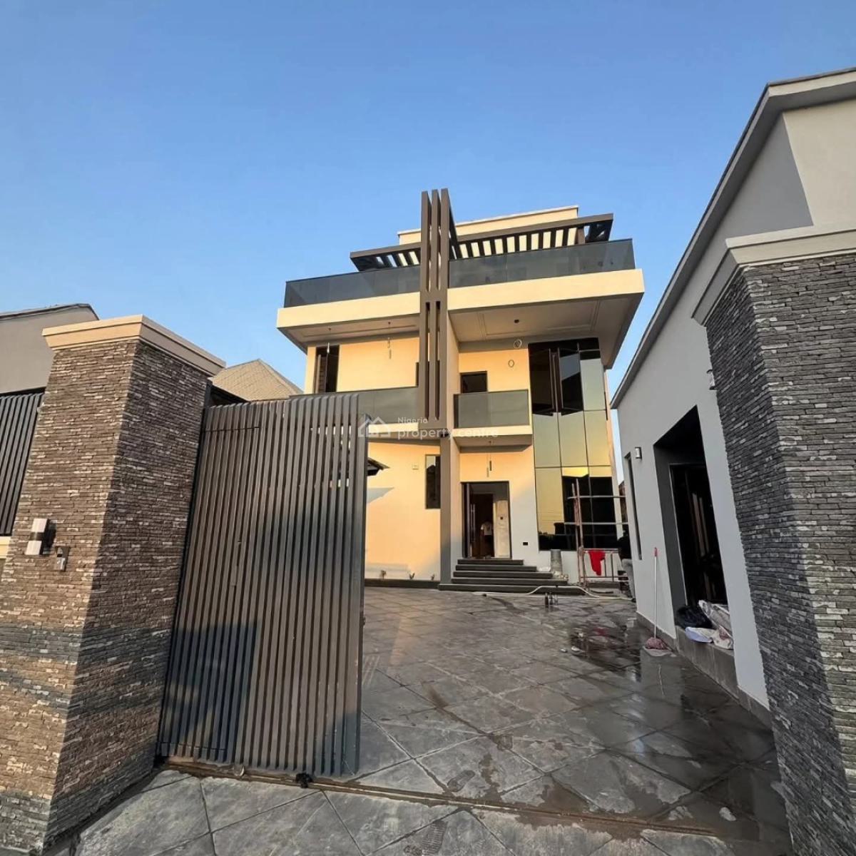5bedrooms Fully Detached Duplex with Elevator Shaft Shaft and 2room Bq, Apo, Abuja, House for Sale