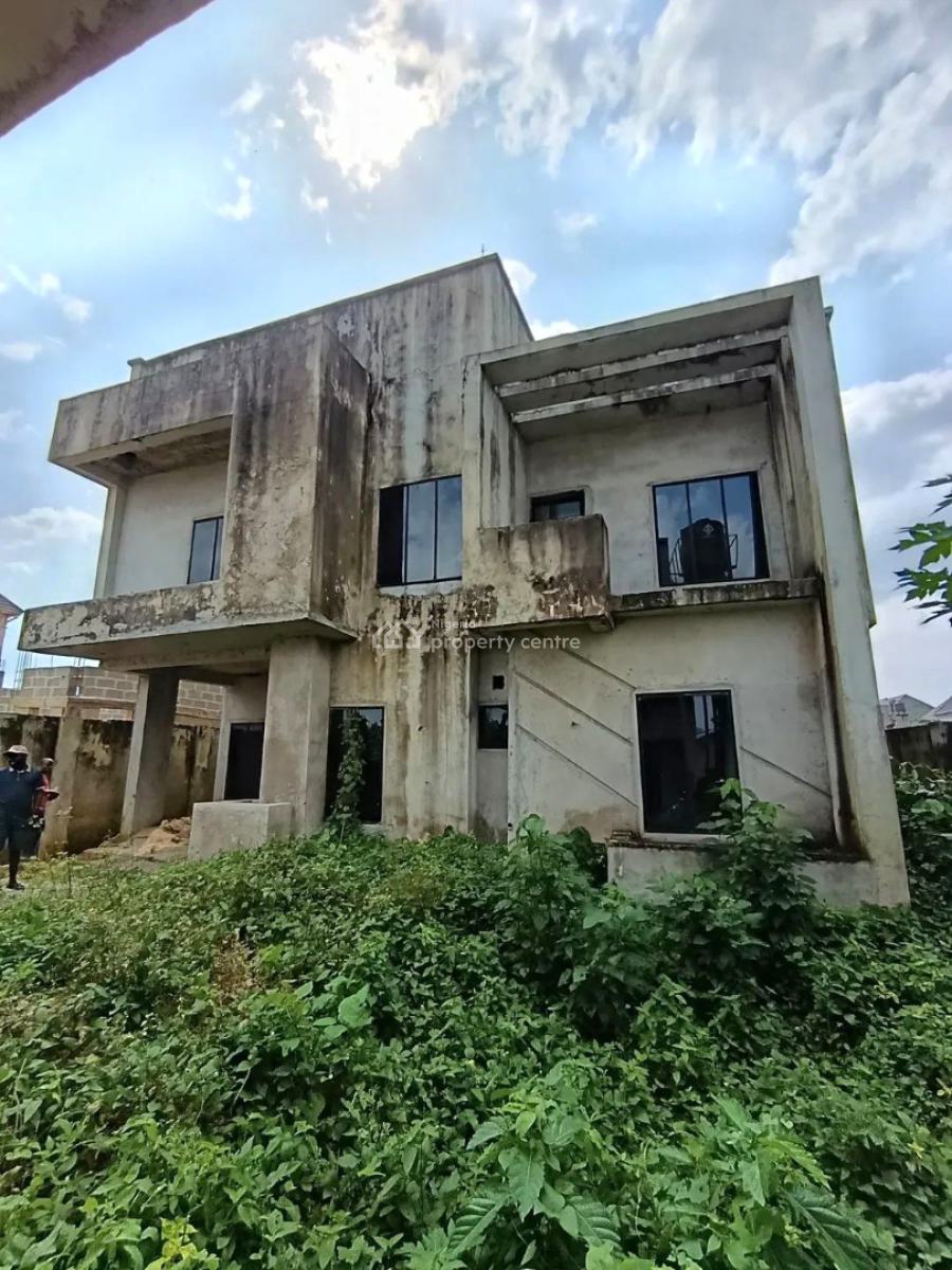 80% Complete Modern 5 Bedroom Duplex, New Road, Ada George, Port Harcourt, Rivers, Detached Duplex for Sale