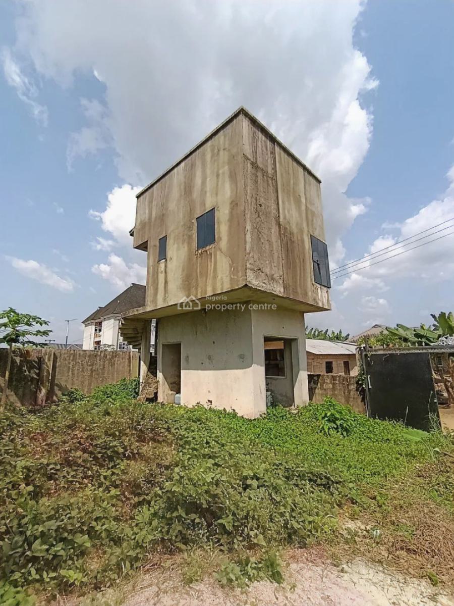 80% Complete Modern 5 Bedroom Duplex, New Road, Ada George, Port Harcourt, Rivers, Detached Duplex for Sale