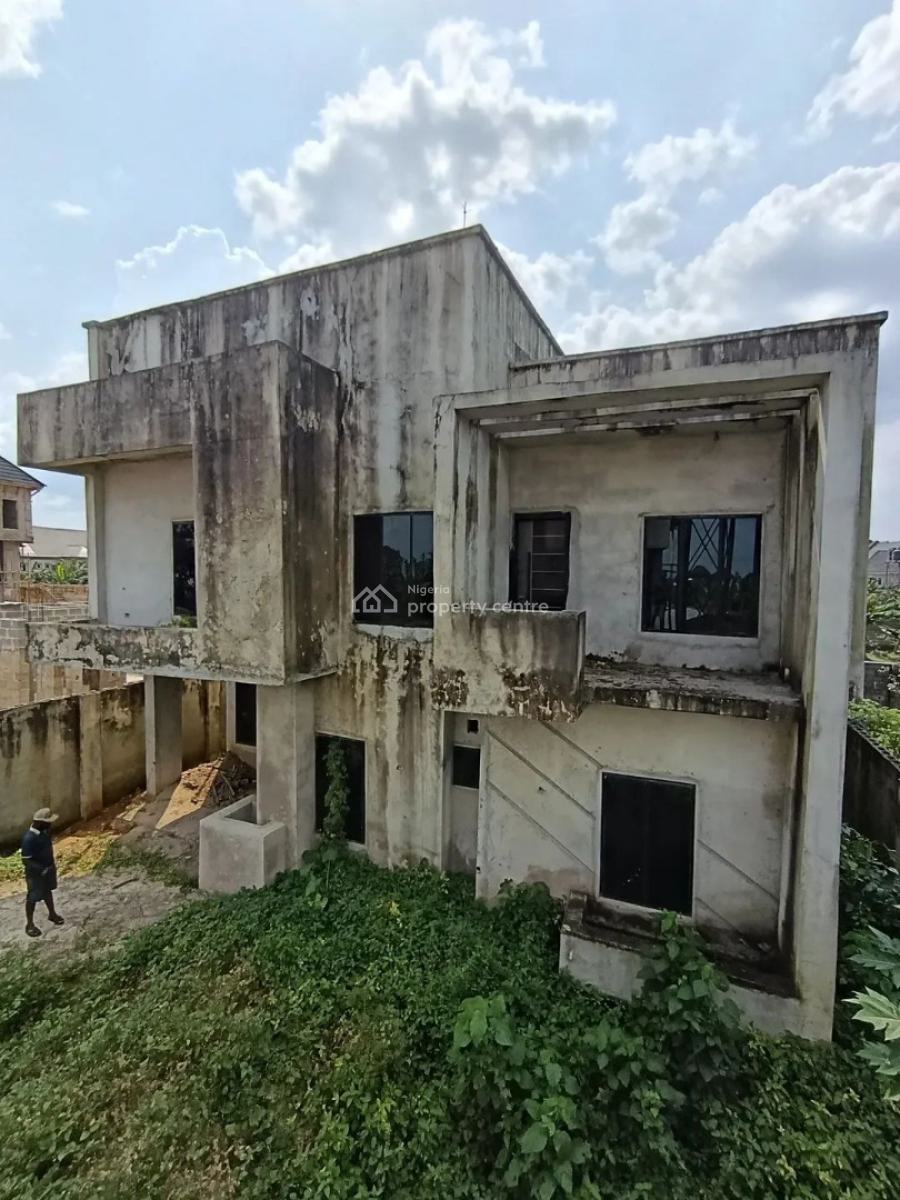 80% Complete Modern 5 Bedroom Duplex, New Road, Ada George, Port Harcourt, Rivers, Detached Duplex for Sale