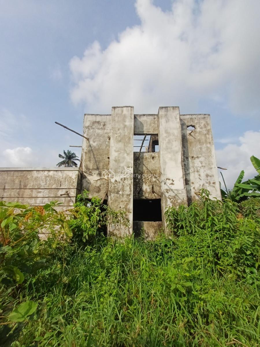 Uncompleted Factory- Warehouse, Admin Block, Security House, Omagwa -isiokpo Major Road, Port Harcourt, Rivers, Factory for Sale